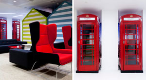 Phoney Boxes in Google's London offices